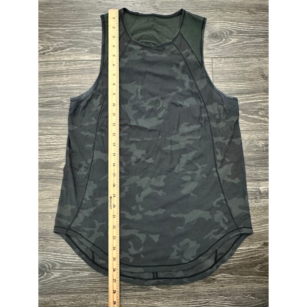 Lululemon Sculpt Tank Incognito Camo Multi Gator Green - Picture 2 of 7